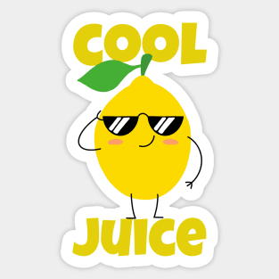 Cool Juice Cool Lemon Sticker